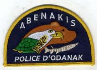 CANADA,QUEBEC,ABENAKIS POLICE 1